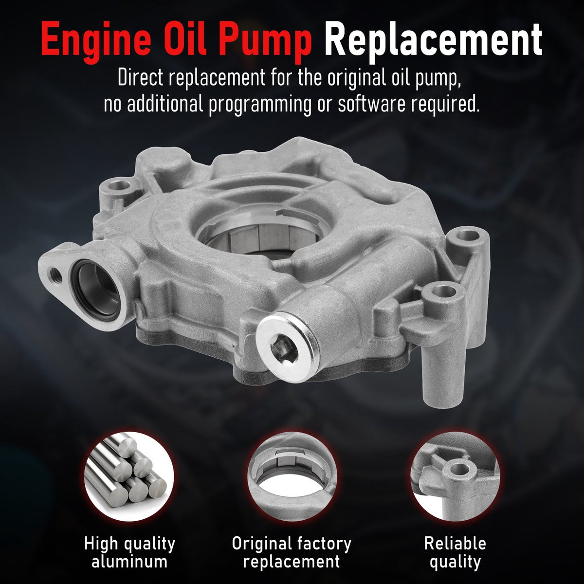 CarBole Oil Pump for 5.7 Hemi 2003-2025