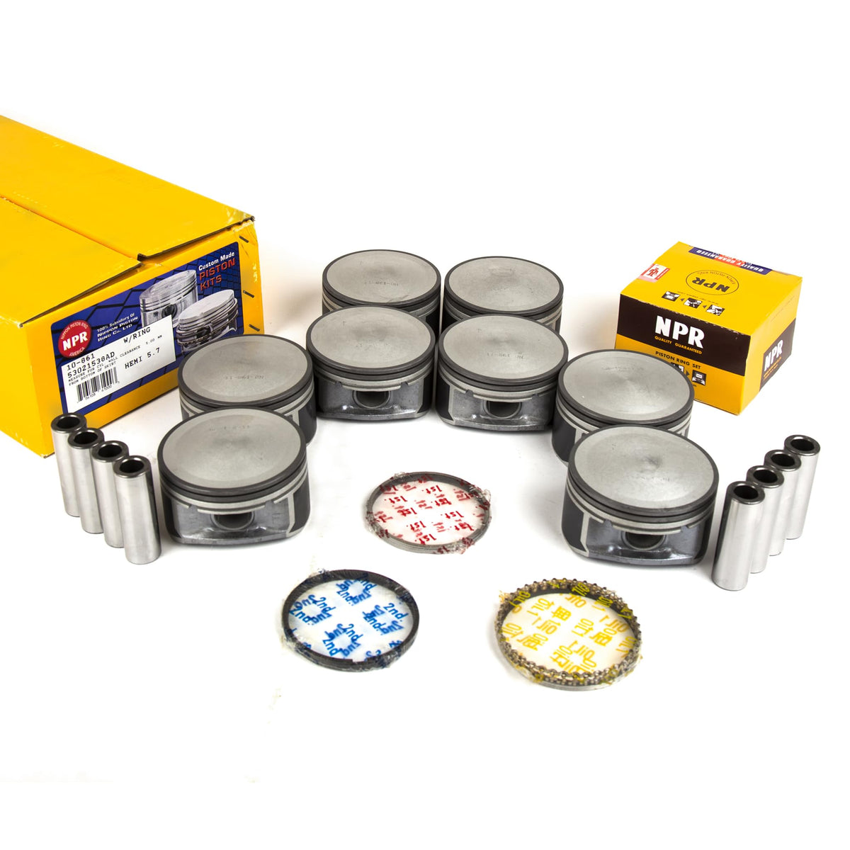 Evergreen Pistons & Rings for 5.7 Hemi 2003-2025