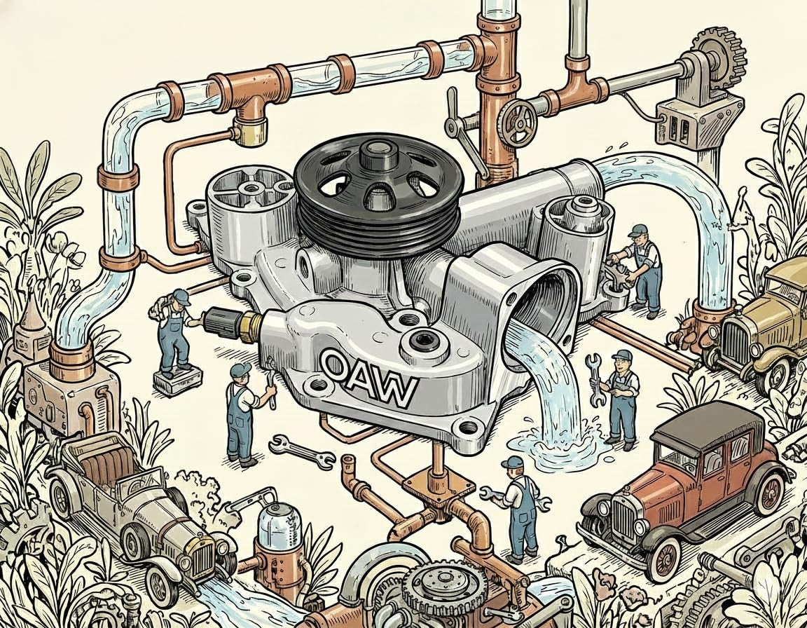 OAW Water Pump for 5.7 Hemi 2003-2025