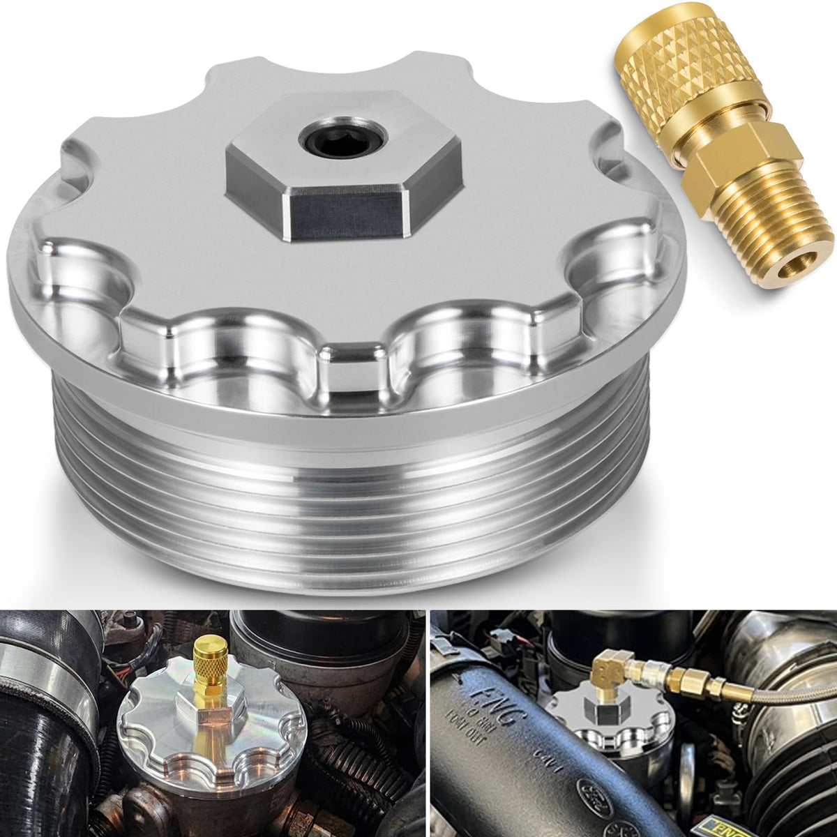 Camoo Fuel Filter for 6.0 Power Stroke 2003-2007