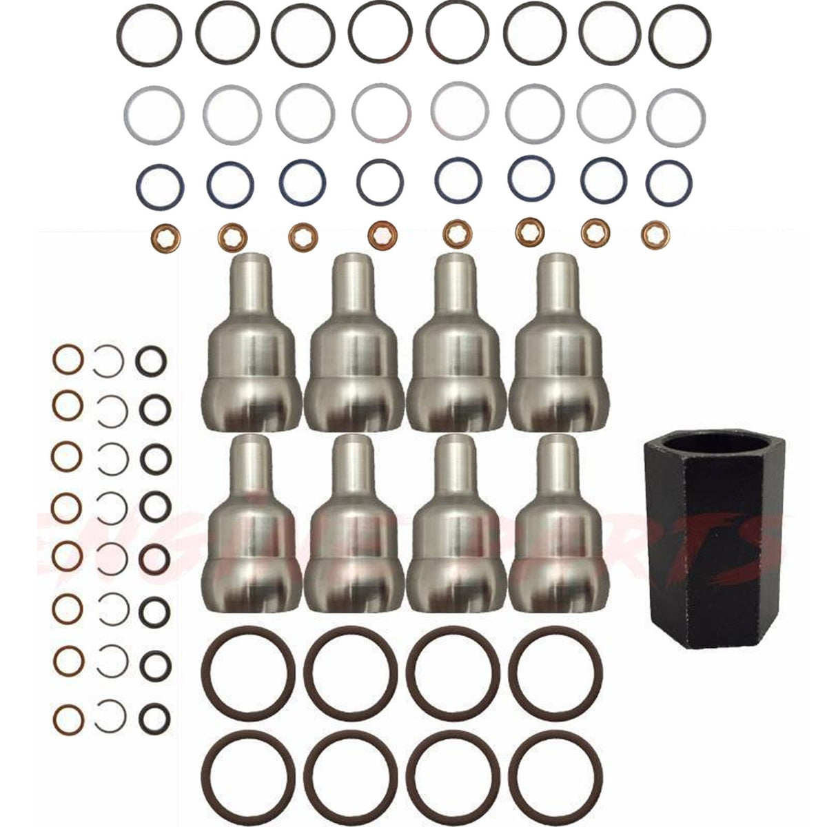 DK Engine Parts Fuel Injector for 6.0 Power Stroke 2003-2007