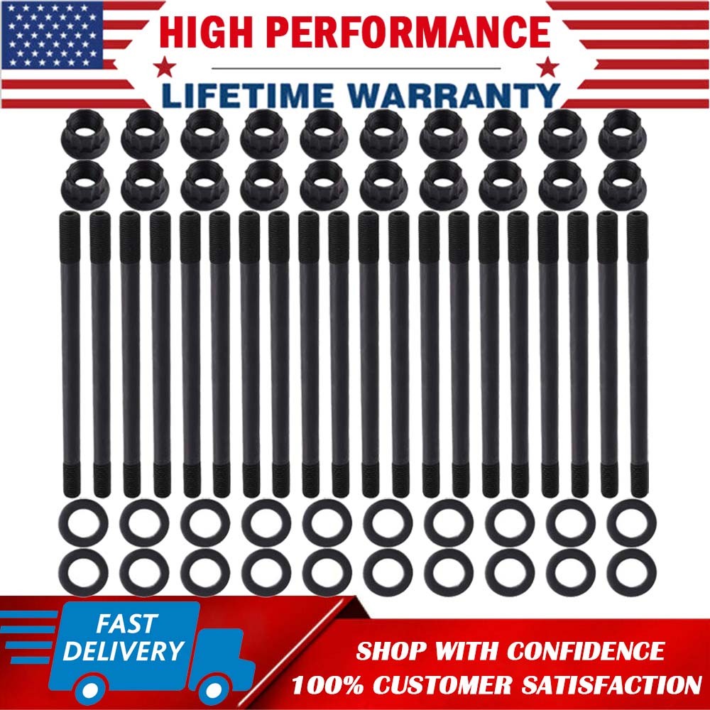 CarBole Head Bolts & Studs for 6.0 Power Stroke 2003-2007