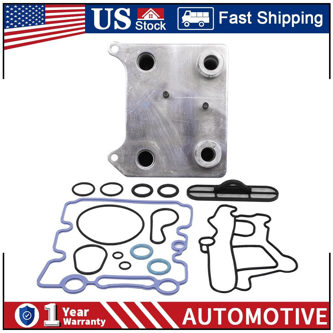 Standard Oil Cooler for 6.0 Power Stroke 2003-2007