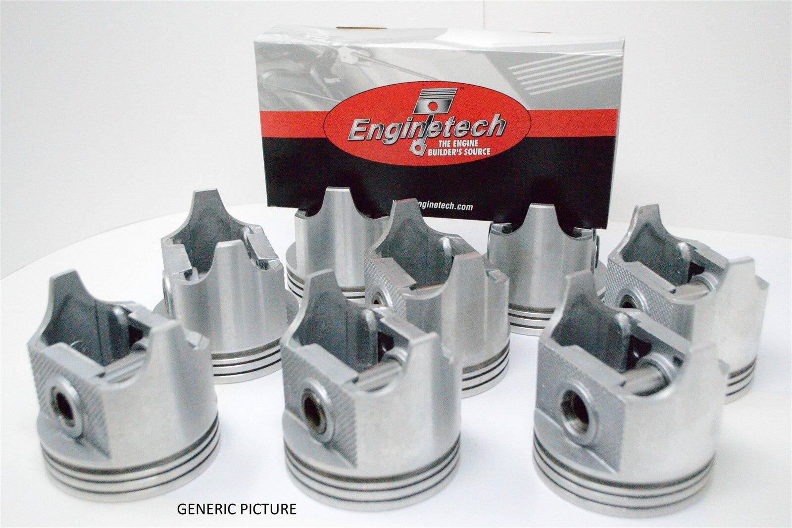 Enginetech Pistons & Rings for 6.0 Power Stroke 2003-2007