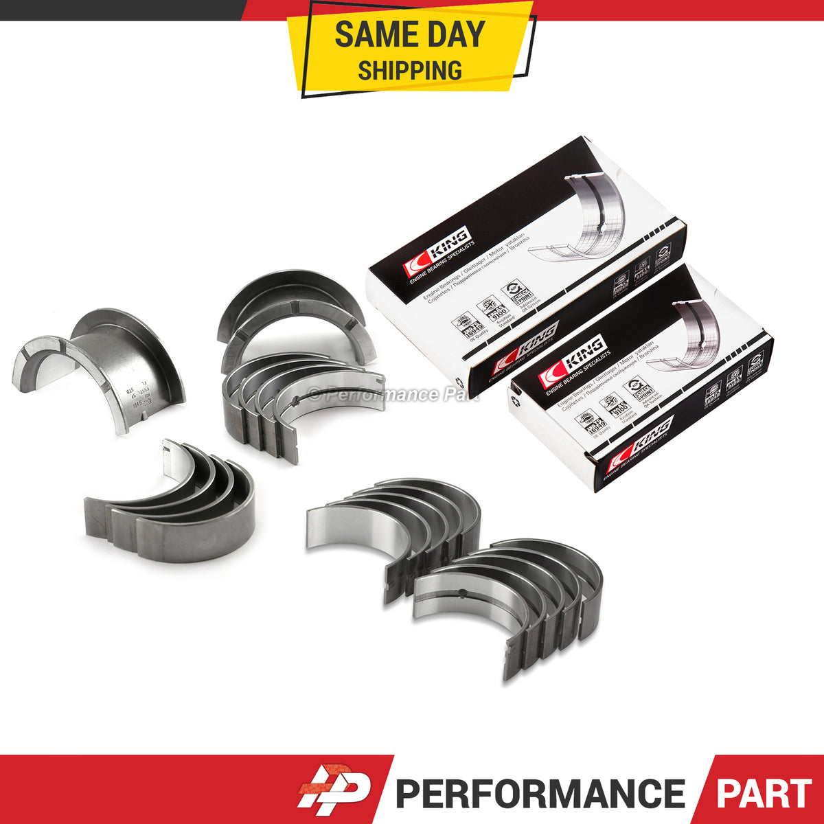 King Rod Bearings for 6.0 Power Stroke 2003-2007
