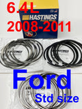 Hastings Pistons & Rings for 6.4 Power Stroke 2008-2010