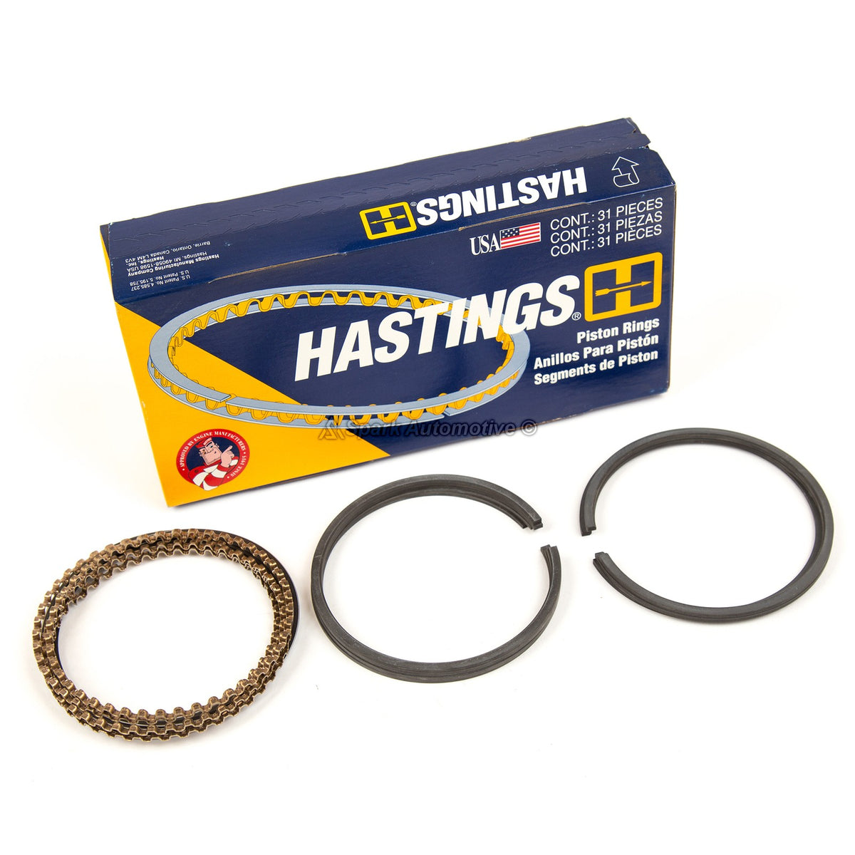 Hastings Pistons & Rings for 6.4 Power Stroke 2008-2010