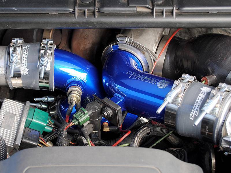 Sinister Diesel Air Intake for 7.3 Power Stroke 1999.5-2003