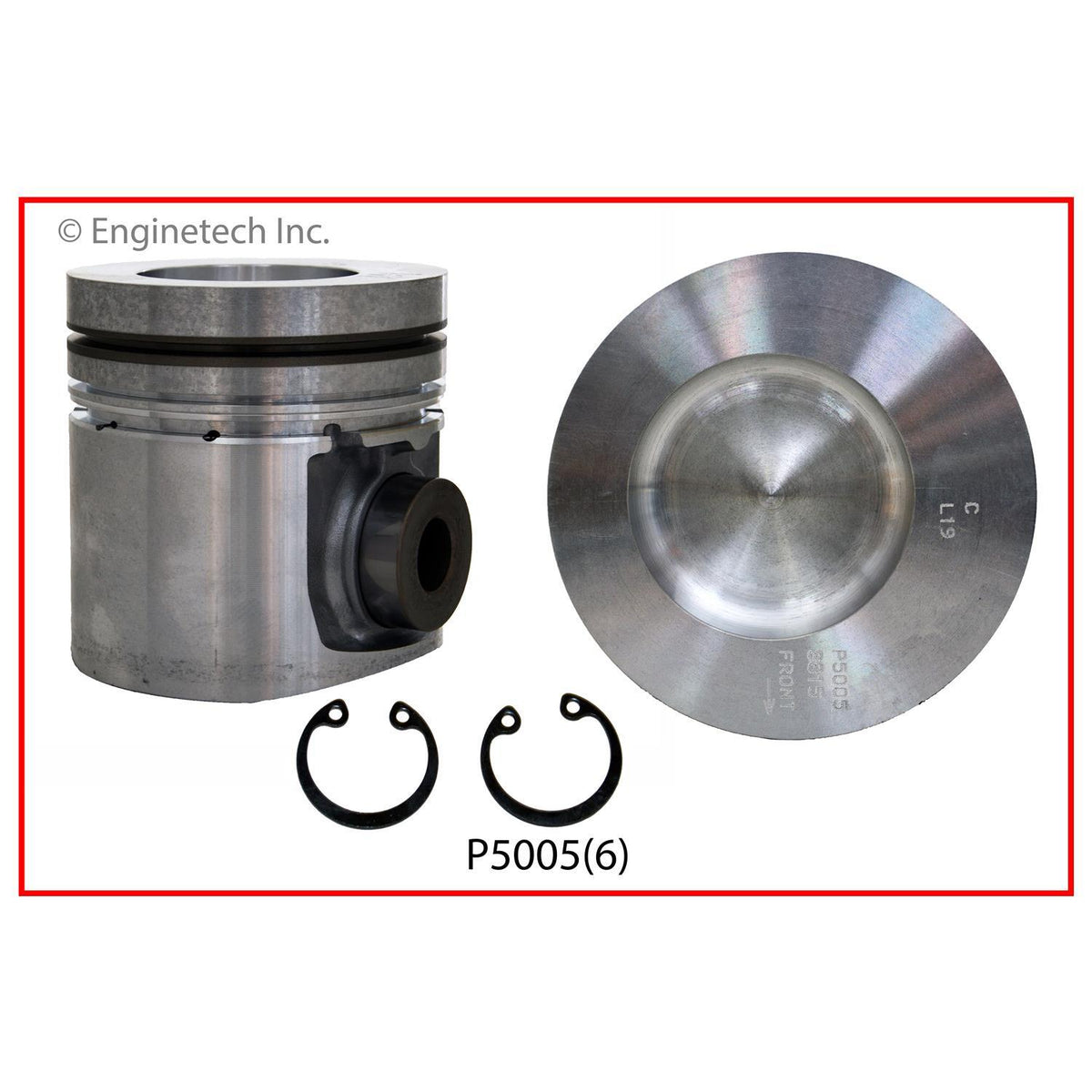 Enginetech Pistons & Rings for Cummins 5.9 12V 1989-1991