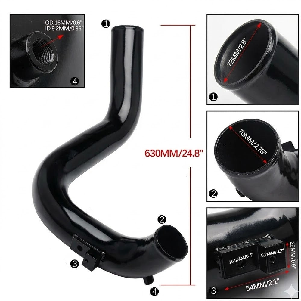 GM Air Intake for Duramax LLY / LBZ 2004-2007