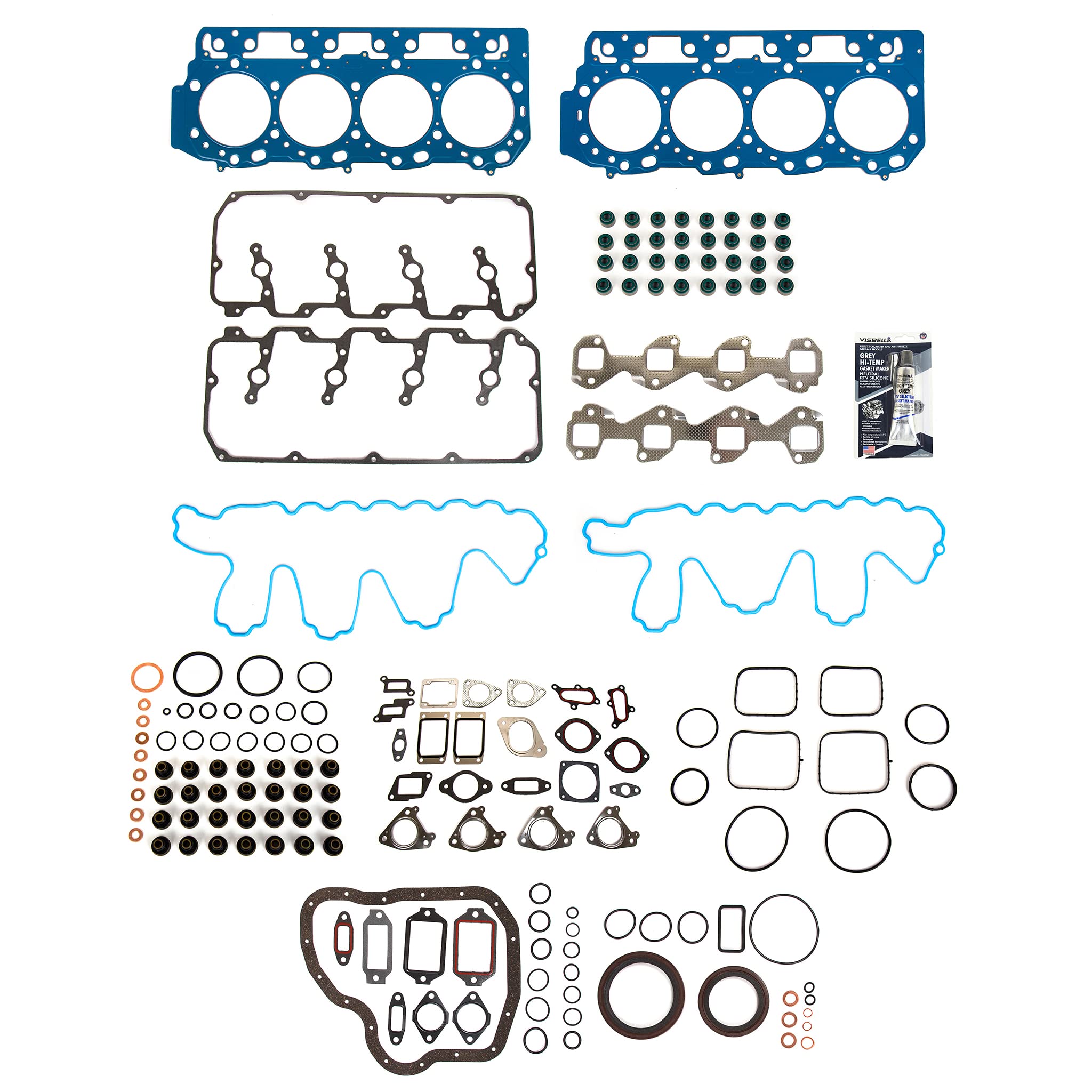 Mizumo Auto Engine Gasket Set for Duramax LML 2011-2016