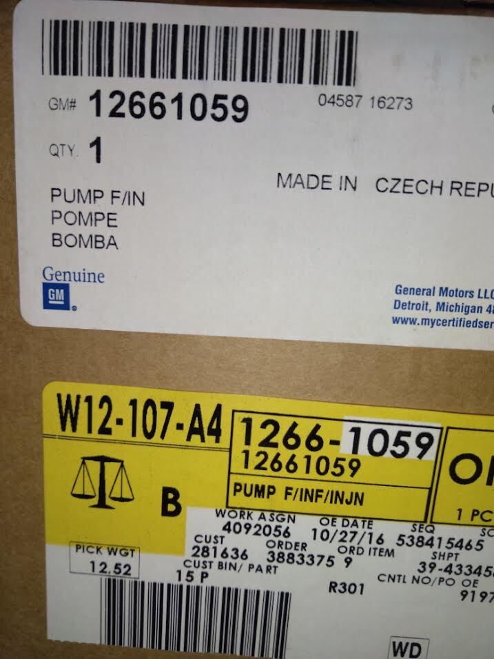 GM Injection Pump for Duramax LML 2011-2016