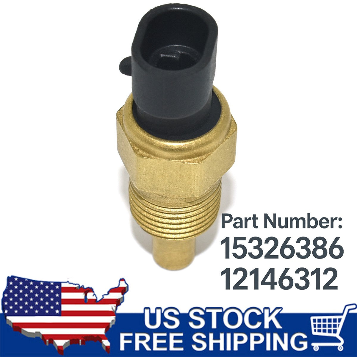 GM Coolant Temperature Sensor for Duramax LMM 2007-2010