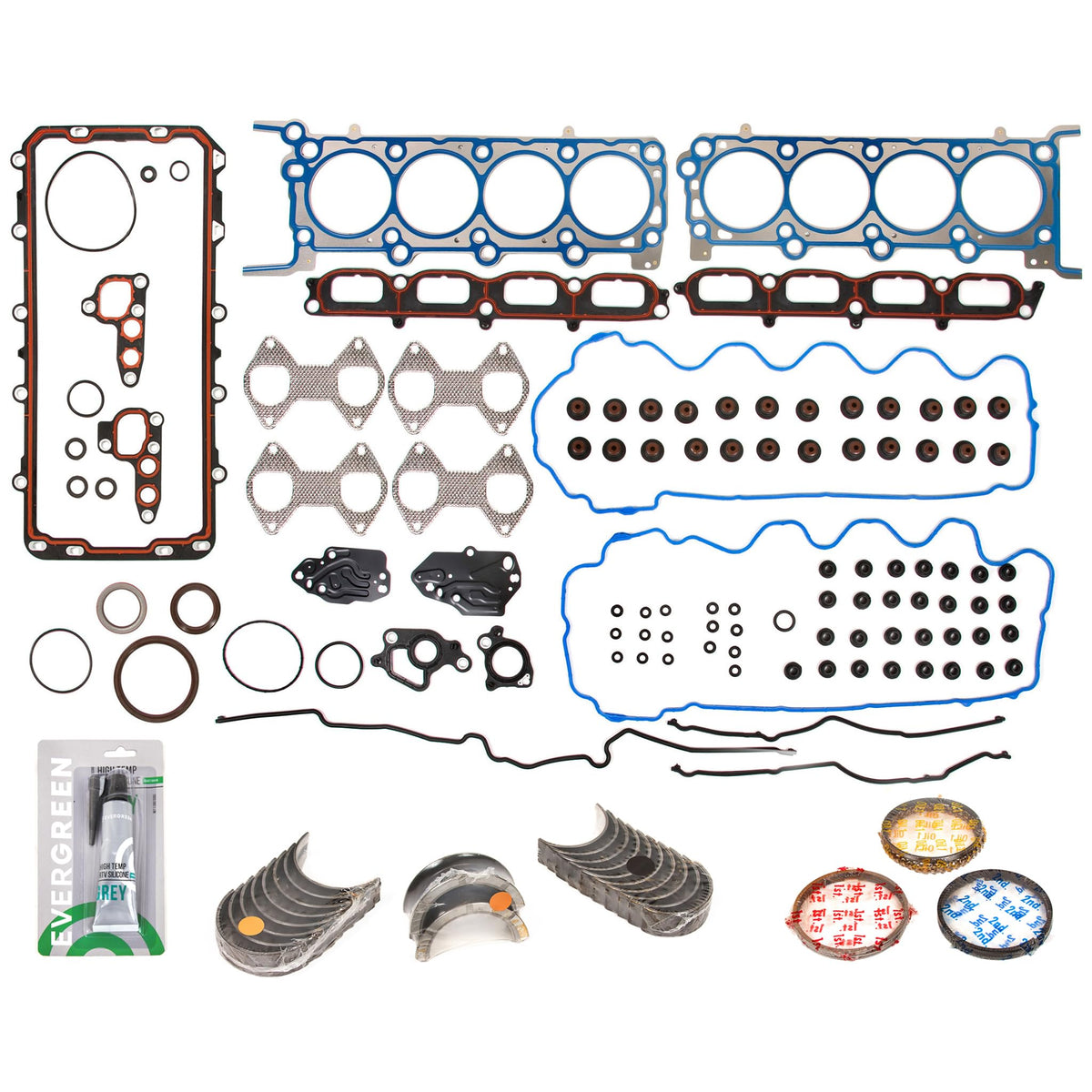 Evergreen Engine Gasket Set for Ford Modular 4.6/5.4 1991-2014