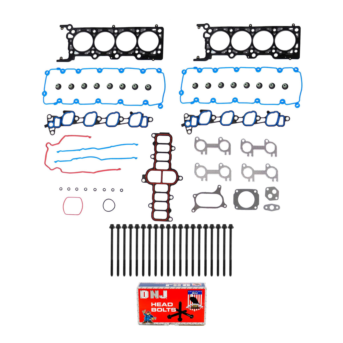 DNJ Head Bolts & Studs for Ford Modular 4.6/5.4 2002-2003