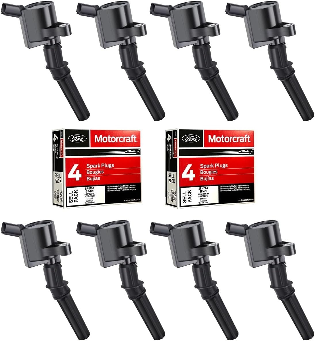 Motorcraft Ignition Coil for Ford Modular 4.6/5.4 1991-2014