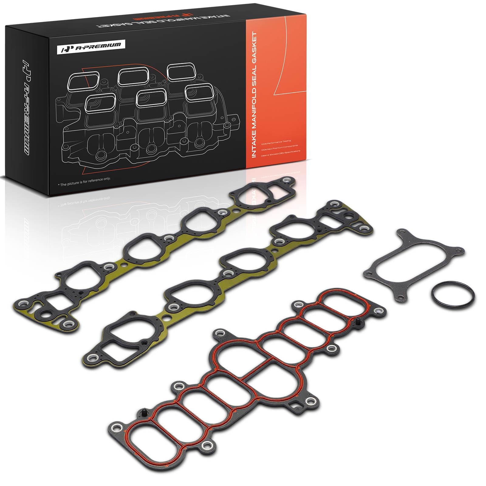 A-Premium Intake Manifold Gasket for Ford Modular 4.6/5.4 1991-2014