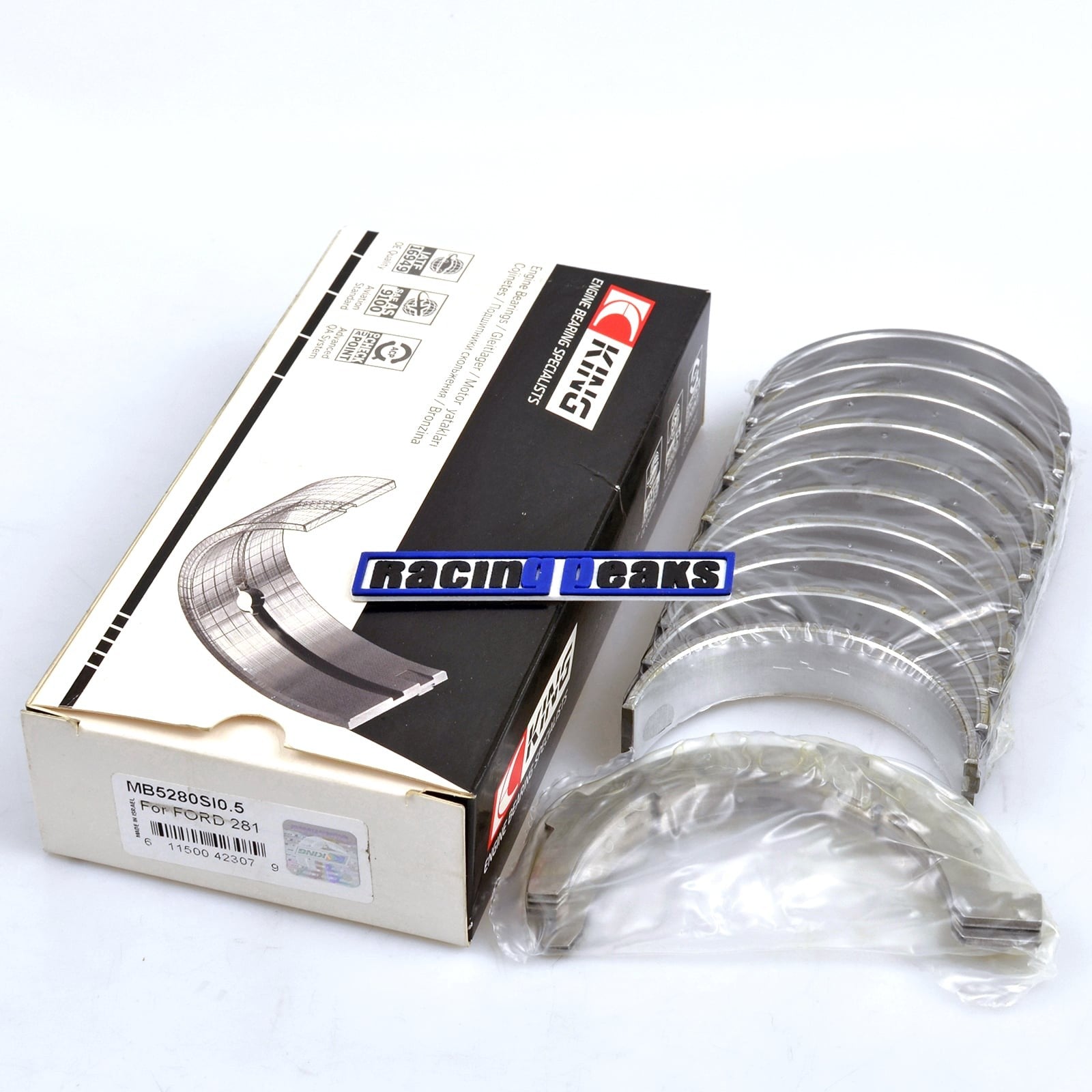 King Main Bearings for Ford Modular 4.6/5.4 1991-2014