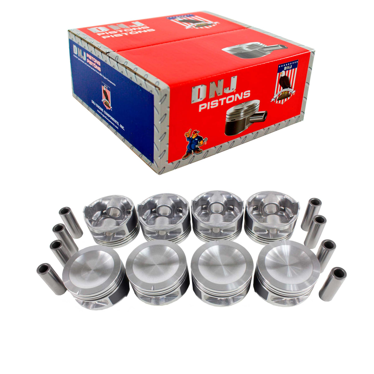 DNJ Pistons & Rings for Ford Modular 4.6/5.4 1991-2000