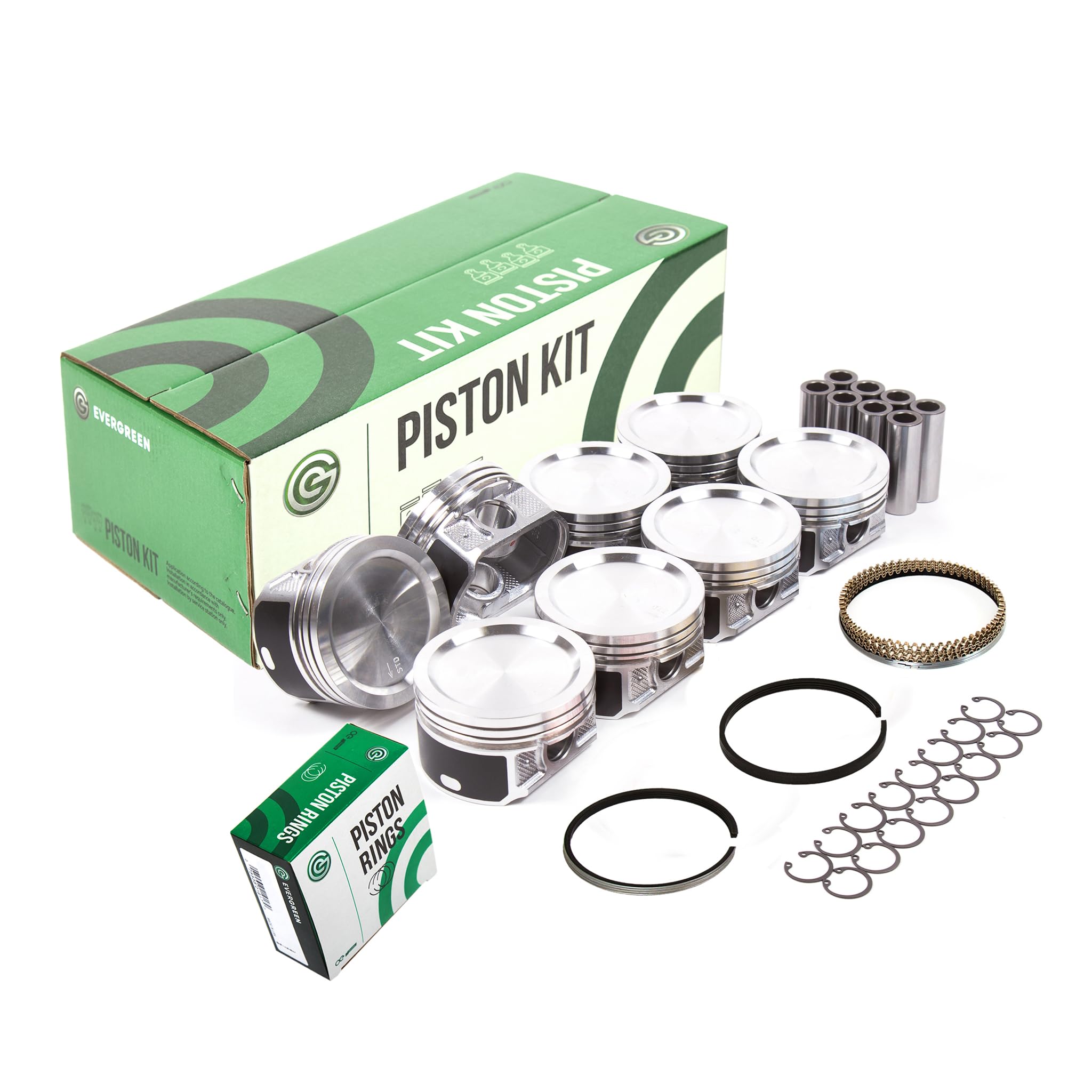 Evergreen Pistons & Rings for Ford Modular 4.6/5.4 1991-2014