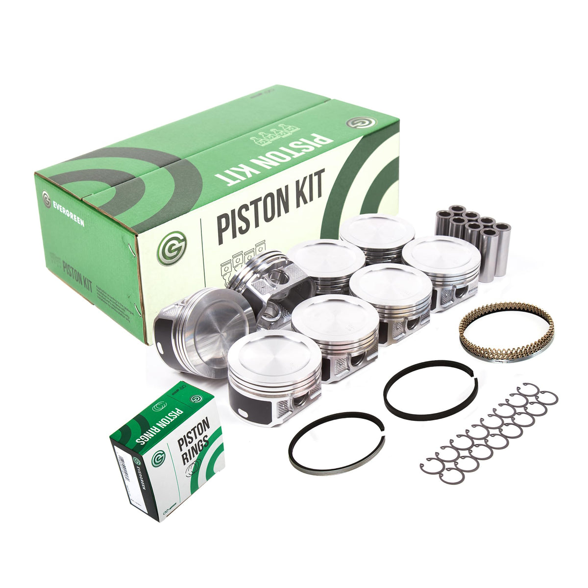 Evergreen Pistons & Rings for Ford Modular 4.6/5.4 1991-2014