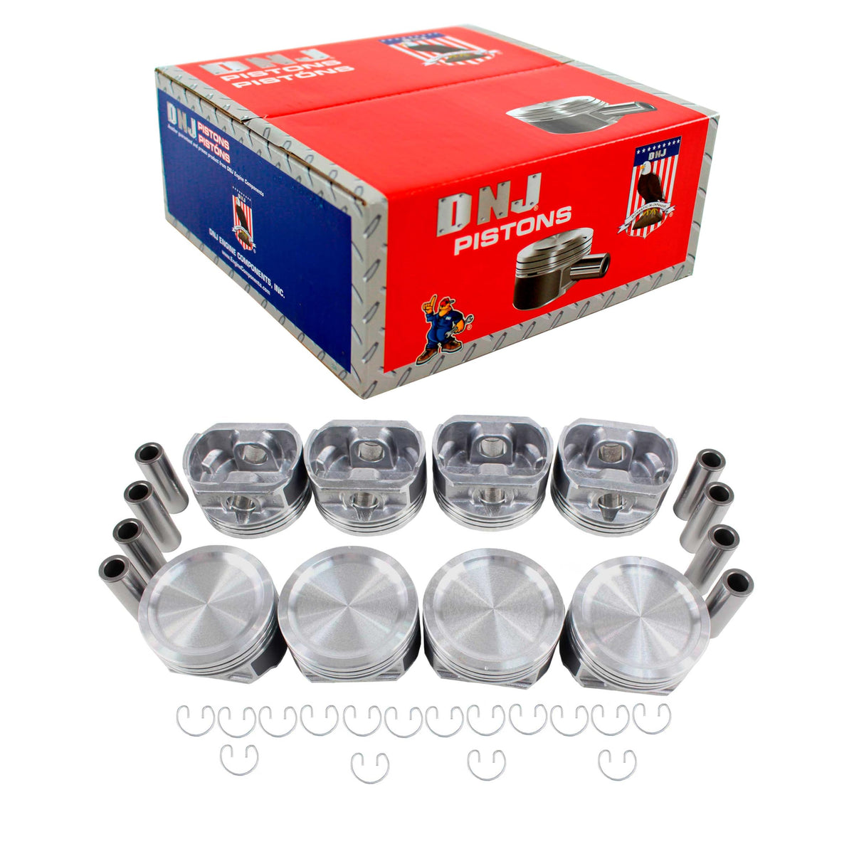 DNJ Pistons & Rings for Ford Modular 4.6/5.4 1991-2014