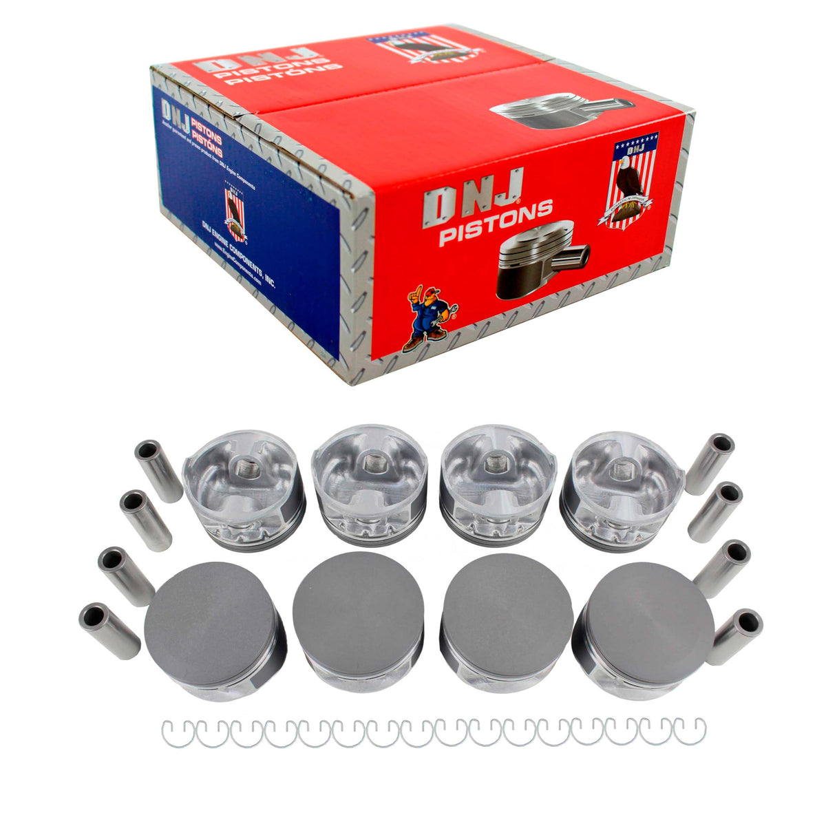 DNJ Pistons & Rings for Ford Modular 4.6/5.4 1998-2005