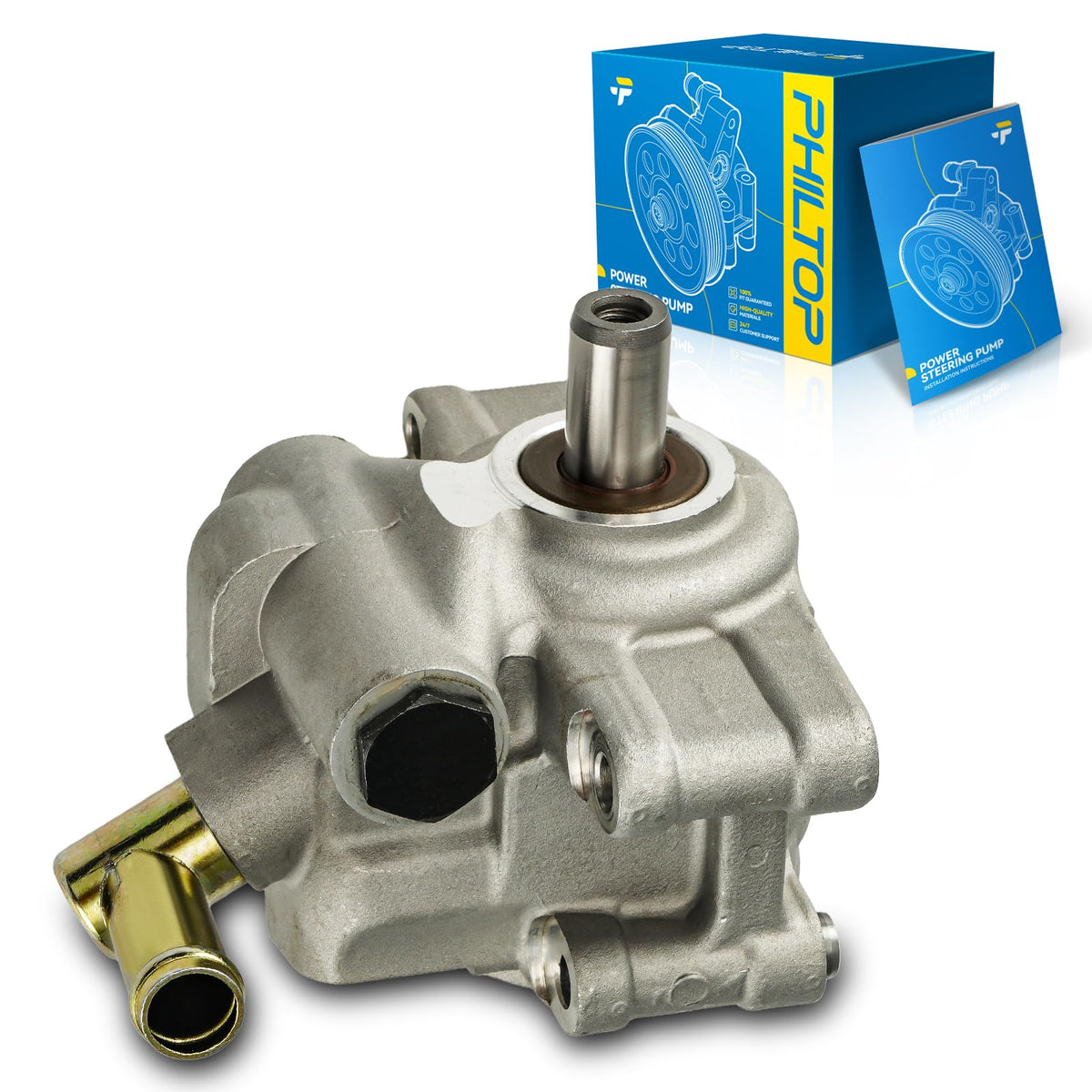 Philtop Power Steering Pump for Ford Modular 4.6/5.4 1999-2004