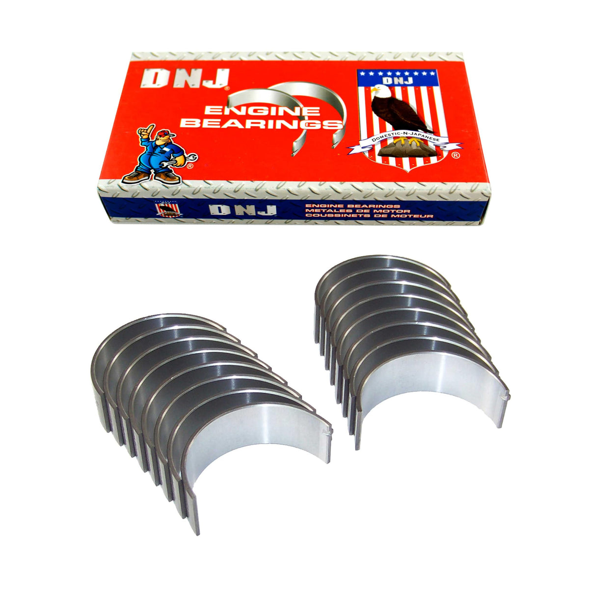 DNJ Rod Bearings for Ford Modular 4.6/5.4 1991-2014