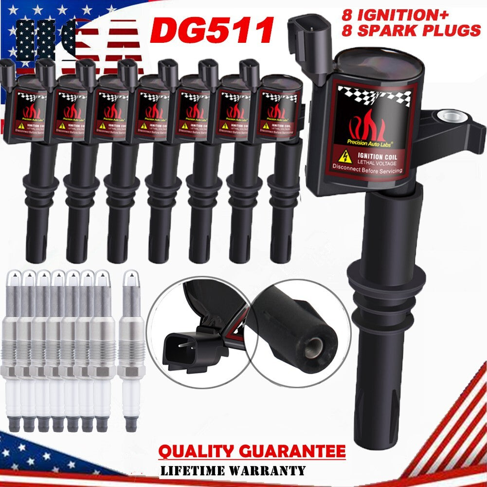 Precision Spark Plugs for Ford Modular 4.6/5.4 1991-2014