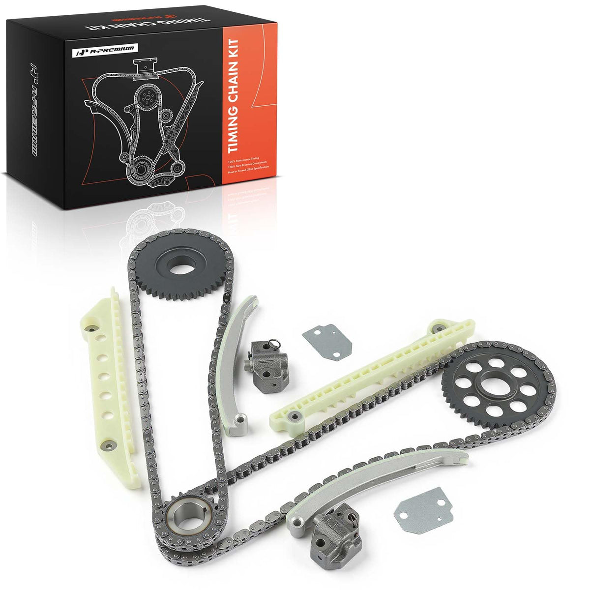 A-Premium Timing Chain Kit for Ford Modular 4.6/5.4 1991-2014