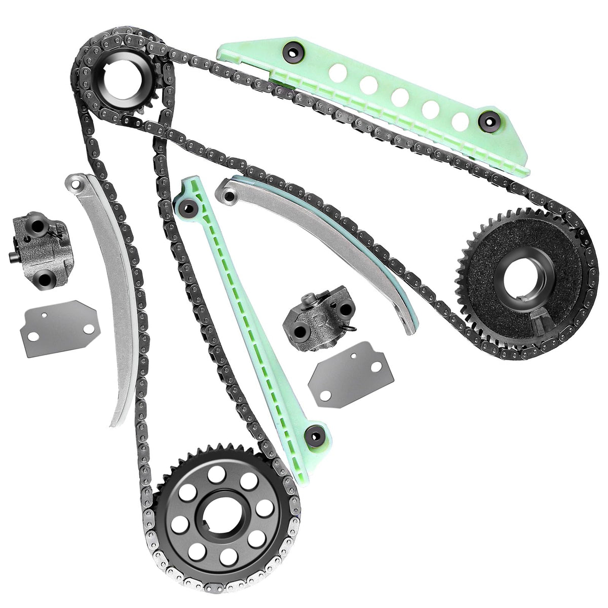 ECCPP Timing Chain Kit for Ford Modular 4.6/5.4 1997-2007