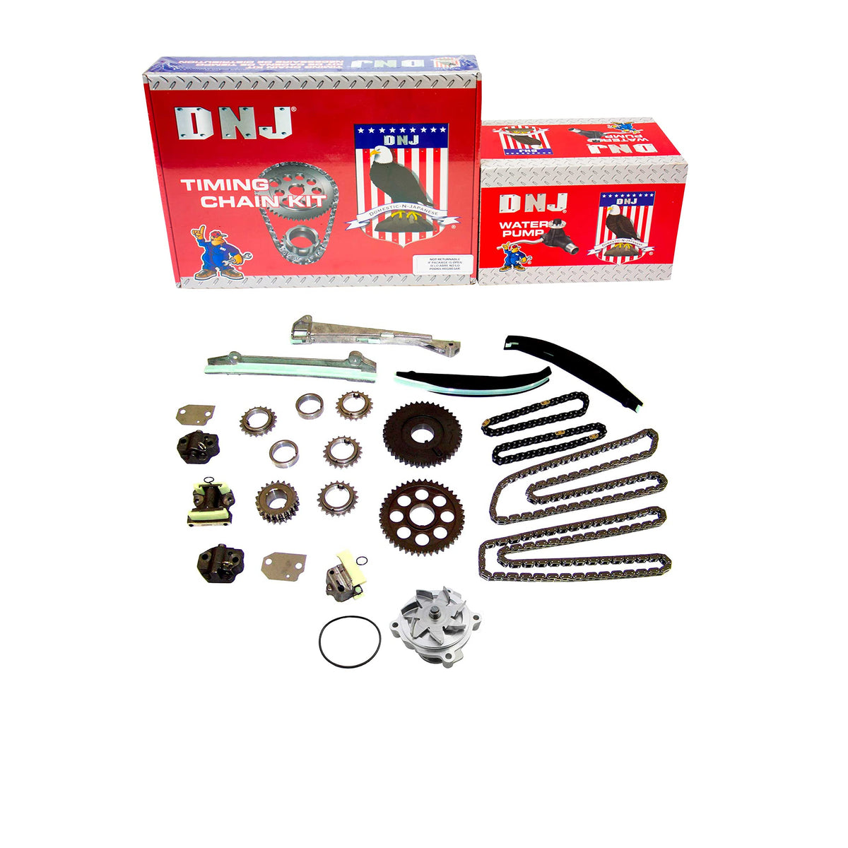 DNJ Timing Chain Kit for Ford Modular 4.6/5.4 2001-2002