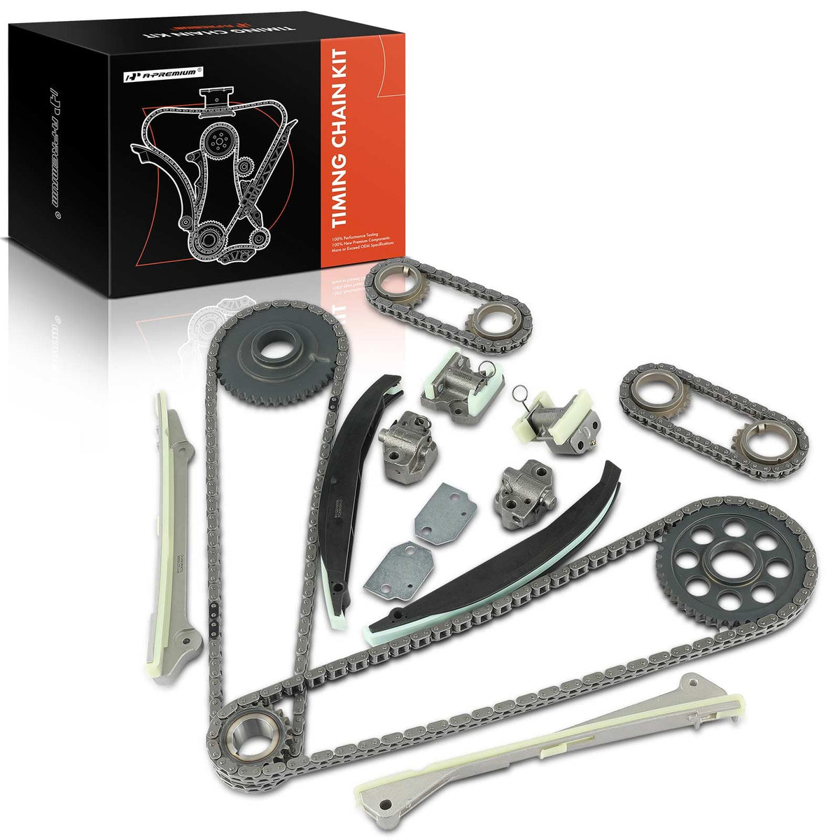 A-Premium Timing Chain Kit for Ford Modular 4.6/5.4 2001-2004