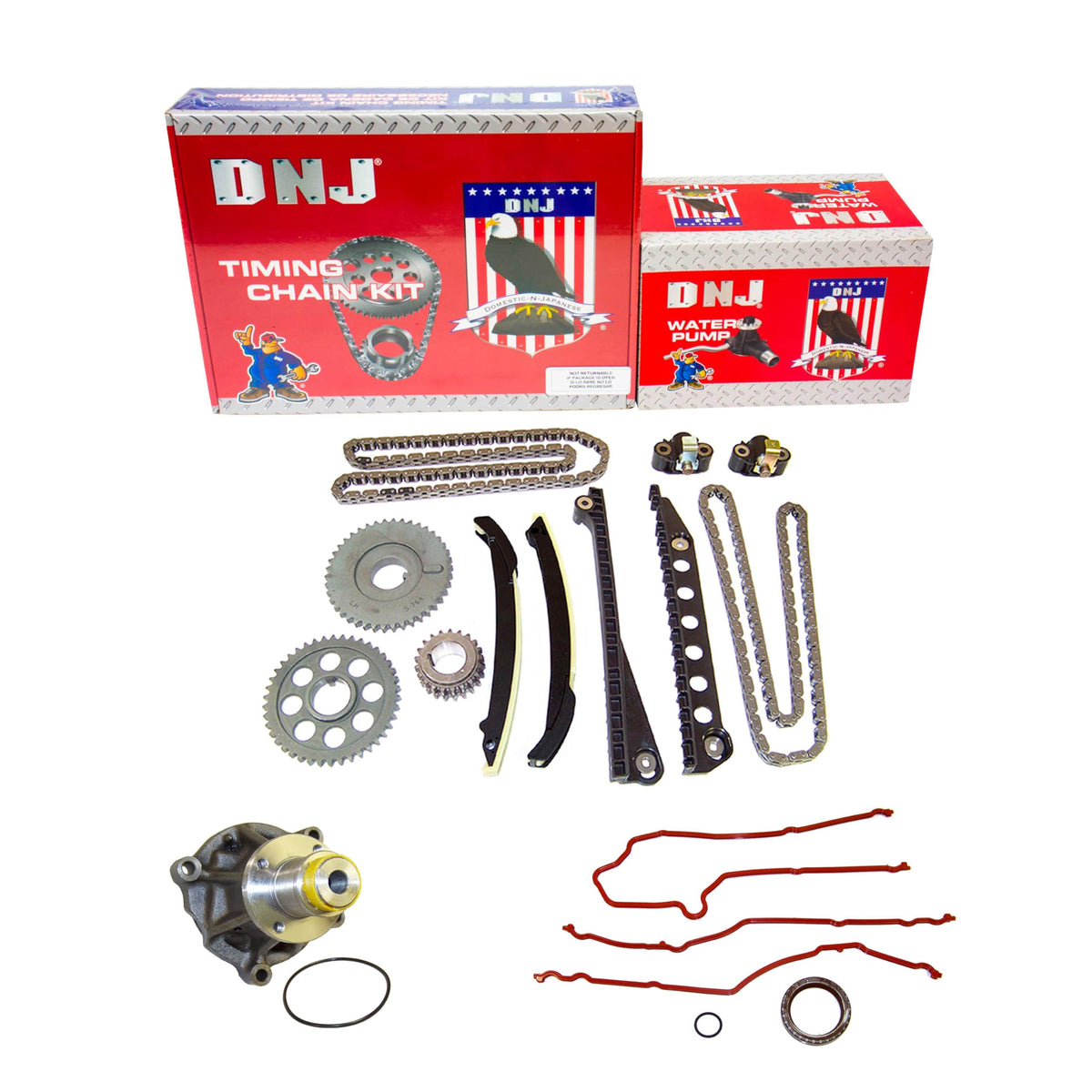 DNJ Timing Chain Kit for Ford Modular 4.6/5.4 2002-2004