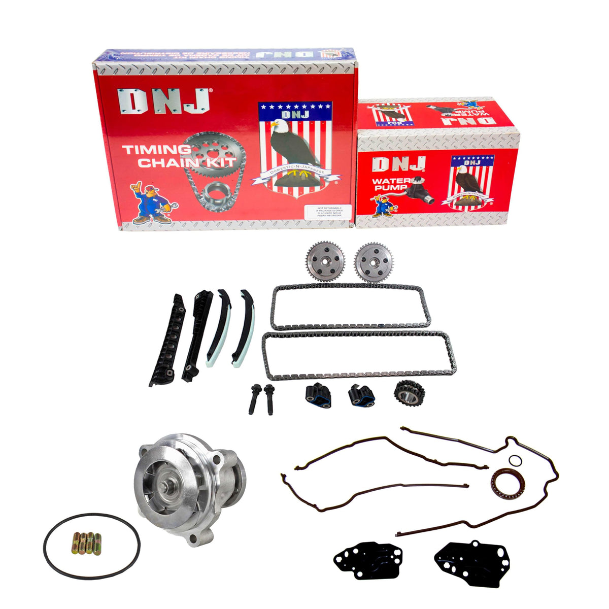 DNJ Timing Chain Kit for Ford Modular 4.6/5.4 2007-2009