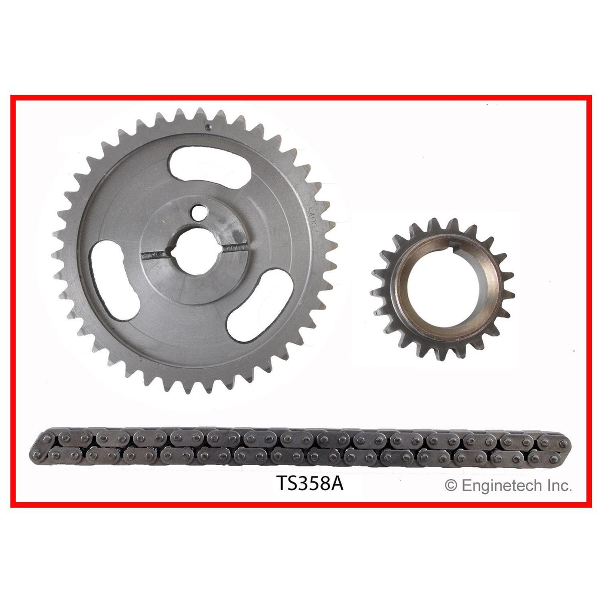 Enginetech Timing Chain Kit for Ford Windsor 302/351W 1968-2001
