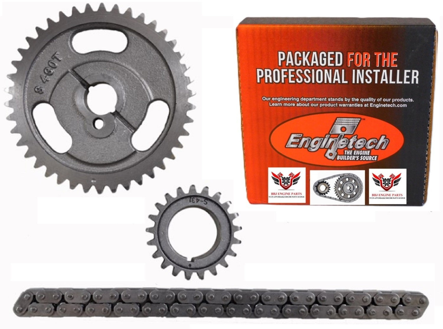Enginetech Timing Chain Kit for Ford Windsor 302/351W 1972-1988