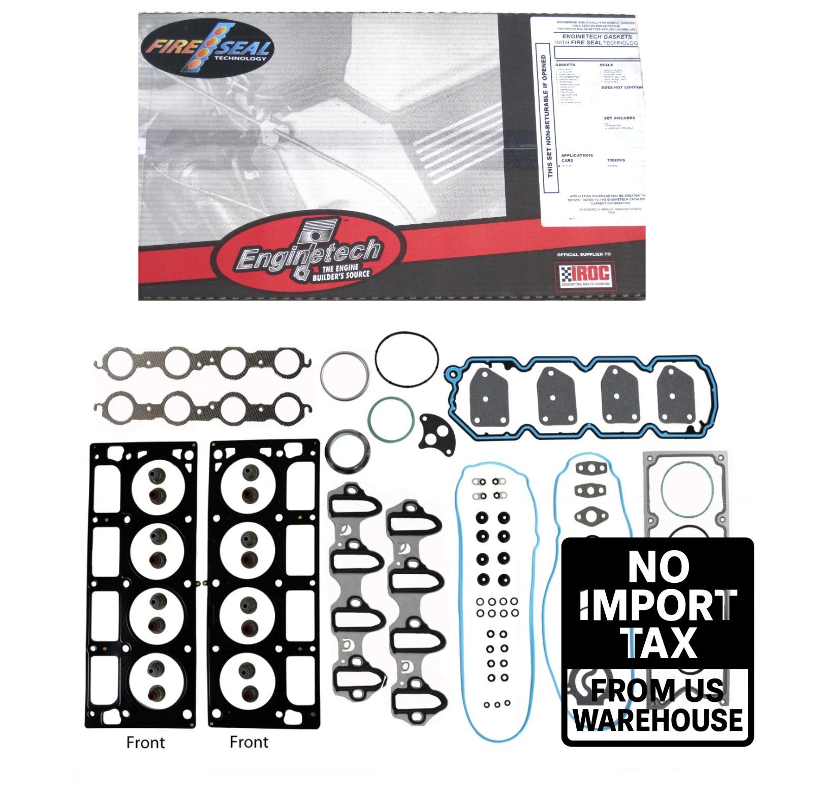 Enginetech Engine Gasket Set for LS Gen III 4.8/5.3/5.7/6.0 1997-2007