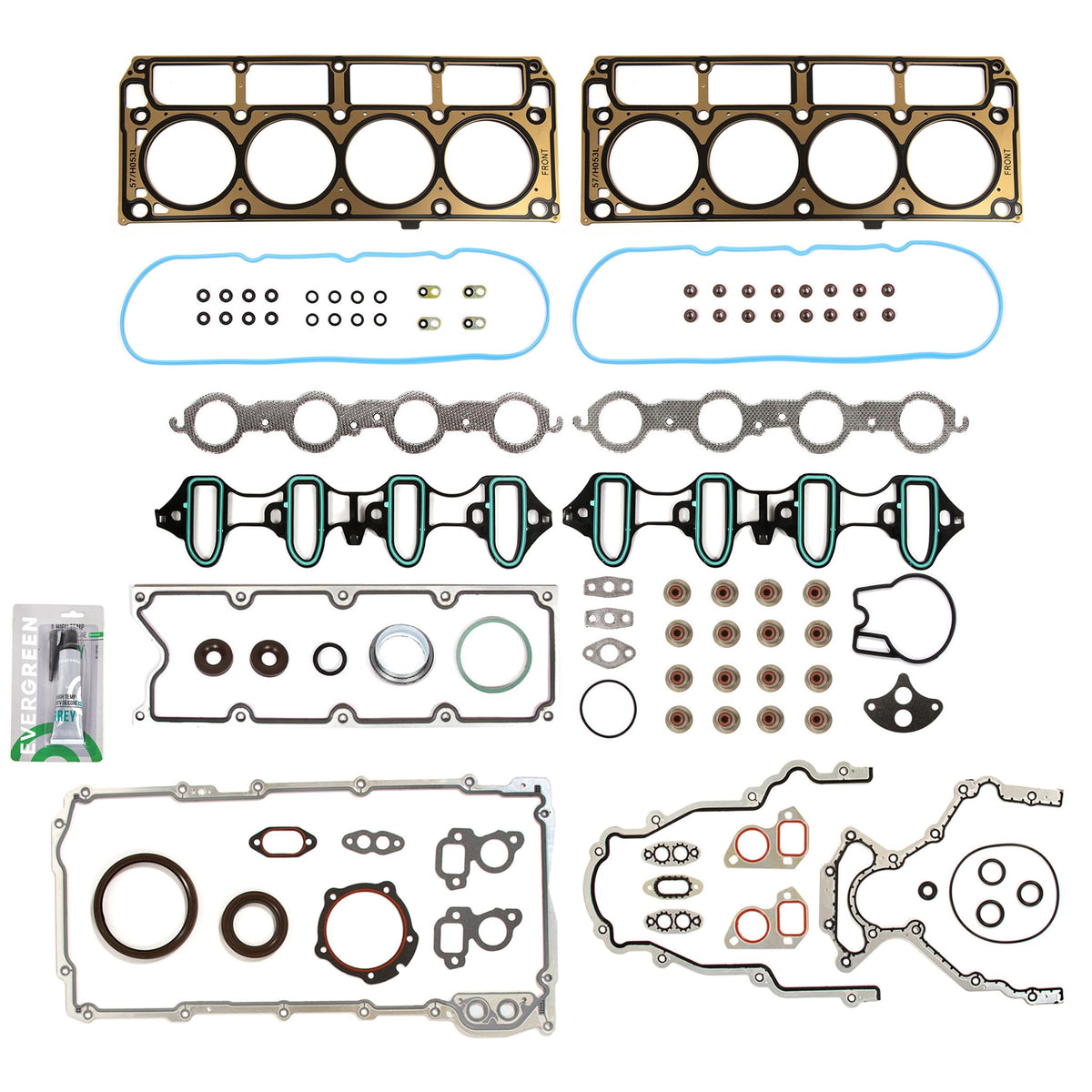 Mizumo Auto Engine Gasket Set for LS Gen III 4.8/5.3/5.7/6.0 1997-2007