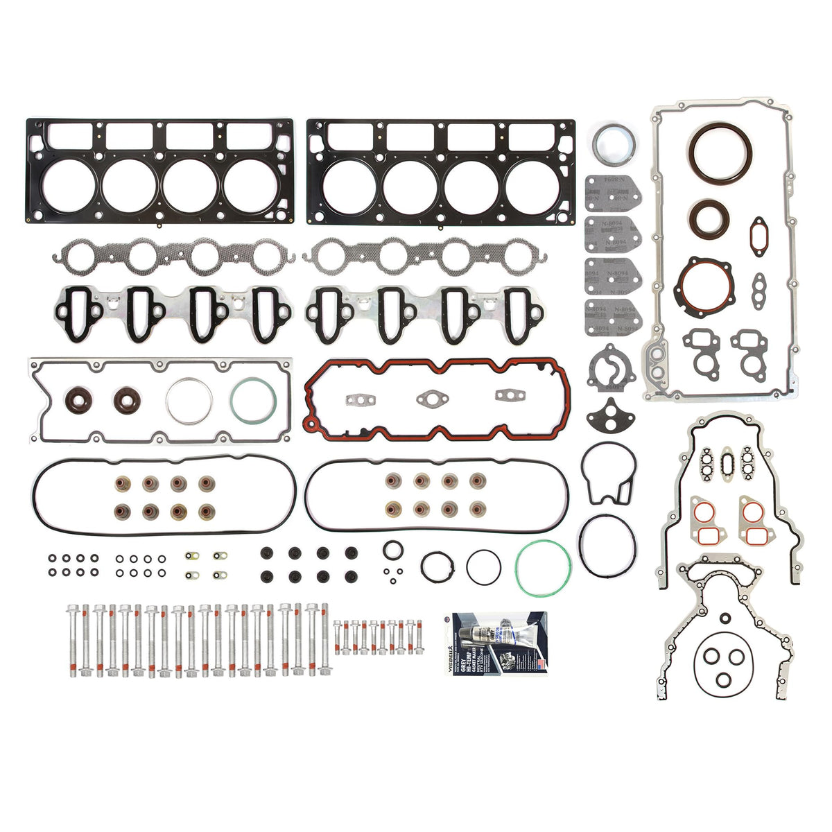 Mizumo Auto Engine Gasket Set for LS Gen III 4.8/5.3/5.7/6.0 1997-2007