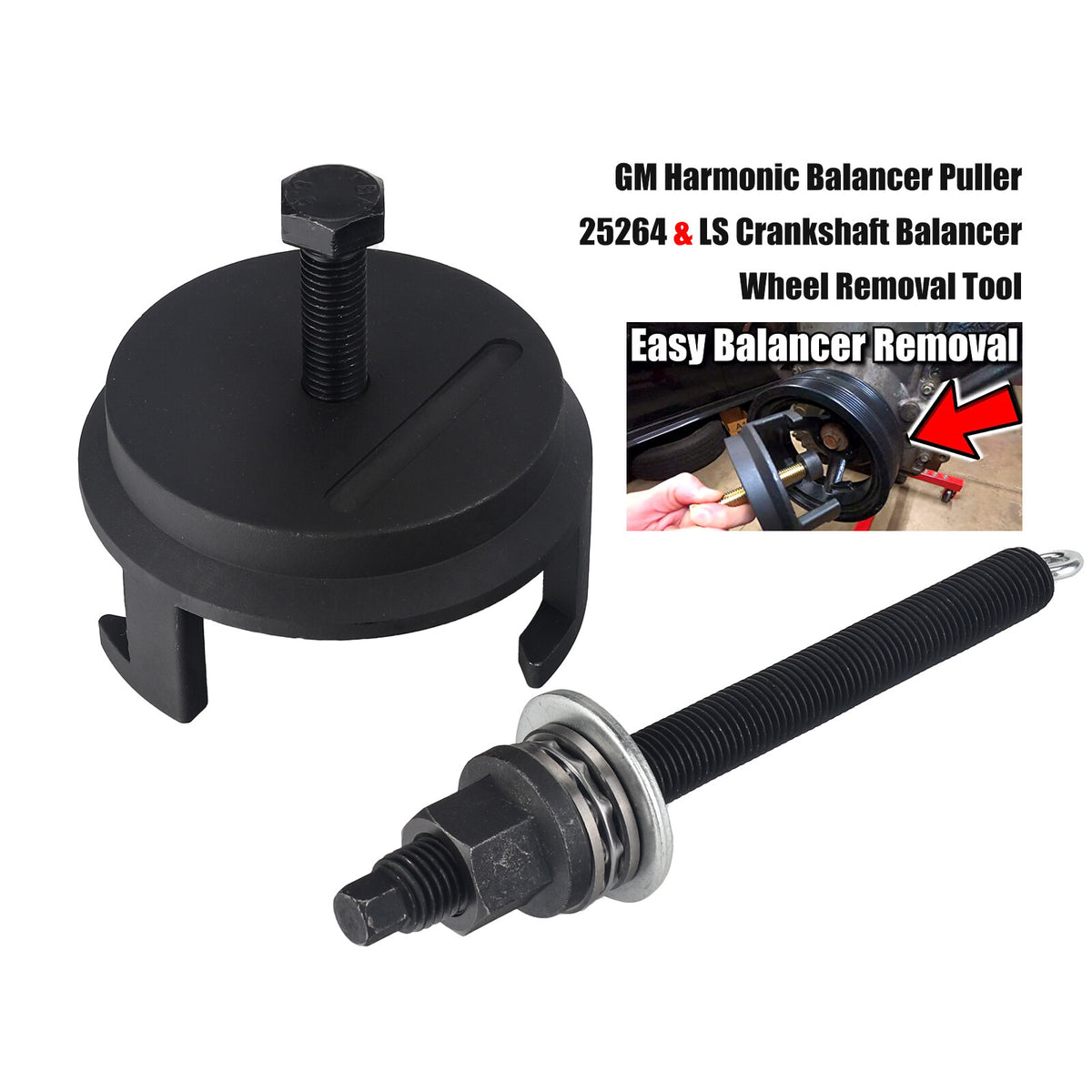 GM Harmonic Balancer for LS Gen III 4.8/5.3/5.7/6.0 1997-2007