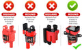 CarBole Ignition Coil for LS Gen III 4.8/5.3/5.7/6.0 1997-2007