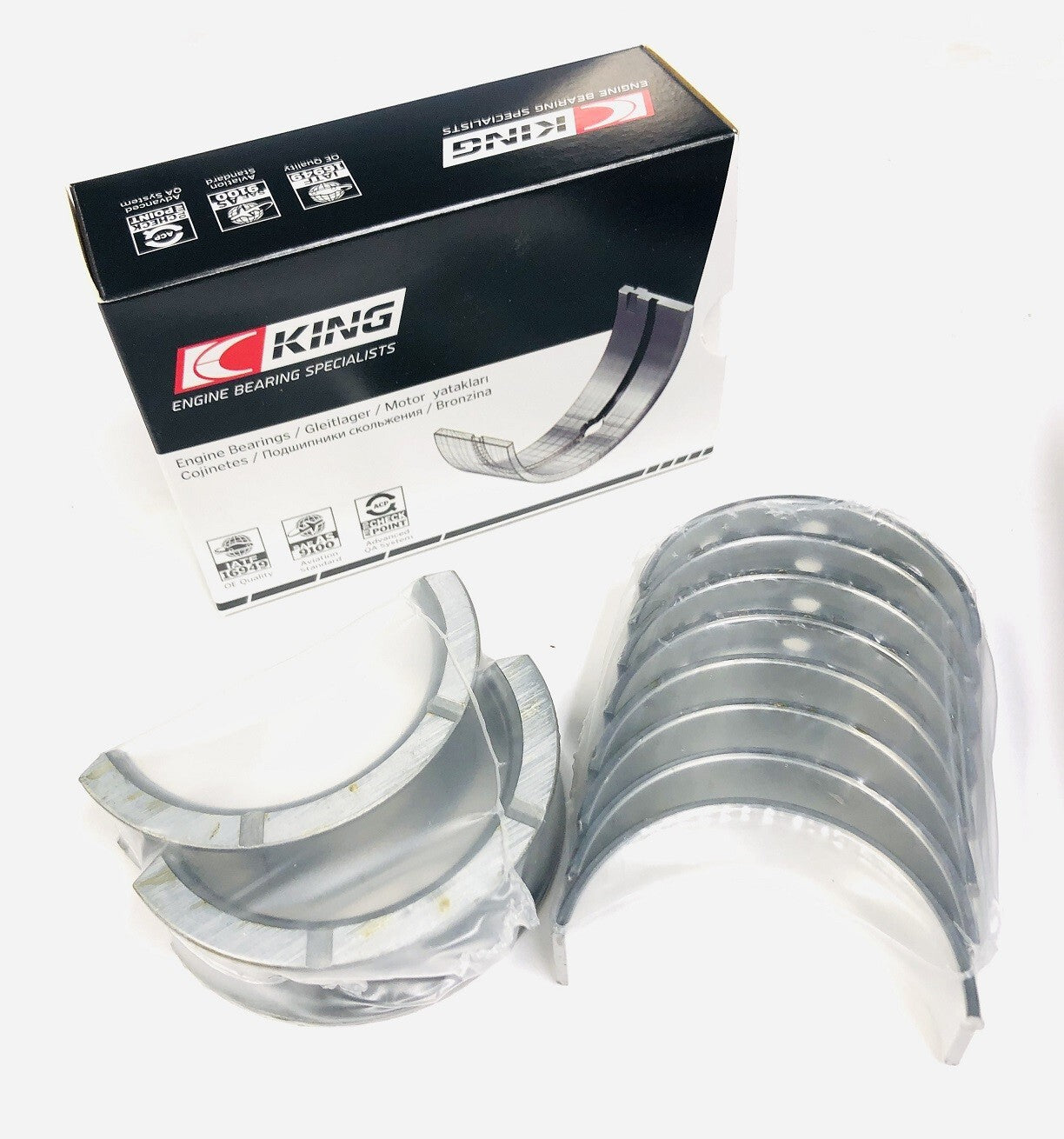 King Main Bearings for LS Gen III 4.8/5.3/5.7/6.0 1997-2007