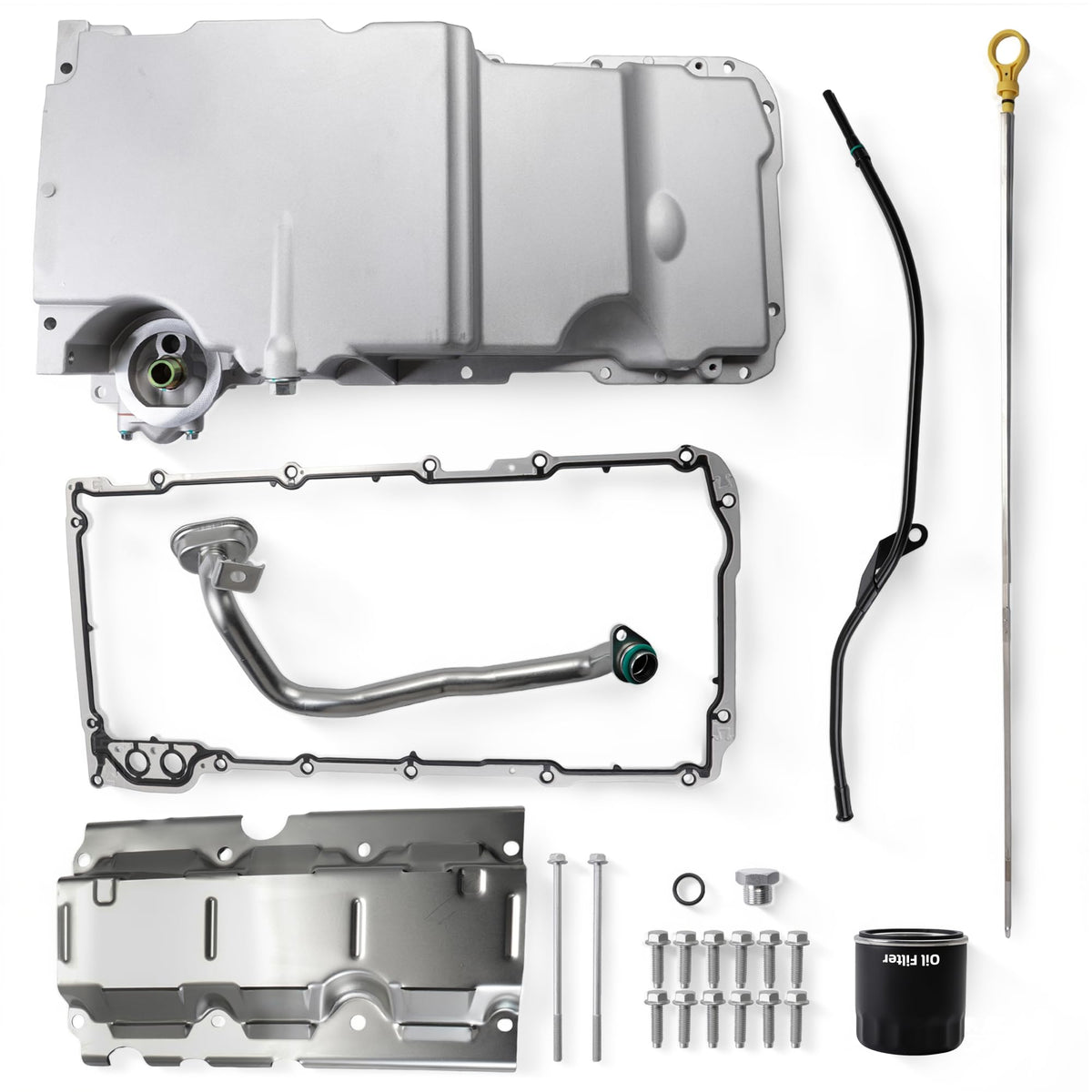 AxleyHub Oil Pan for LS Gen III 4.8/5.3/5.7/6.0 1997-2007