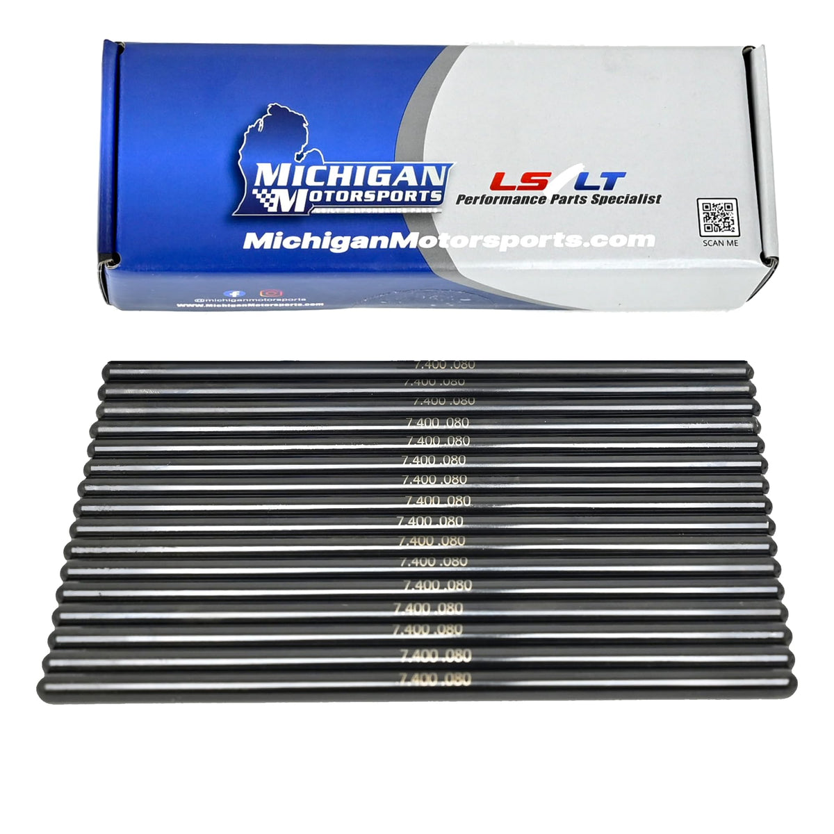 Michigan Motorsports Pushrods for LS Gen III 4.8/5.3/5.7/6.0 1997-2007