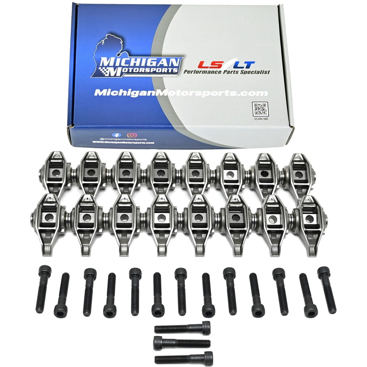 Michigan Motorsports Rocker Arms for LS Gen III 4.8/5.3/5.7/6.0 1997-2007