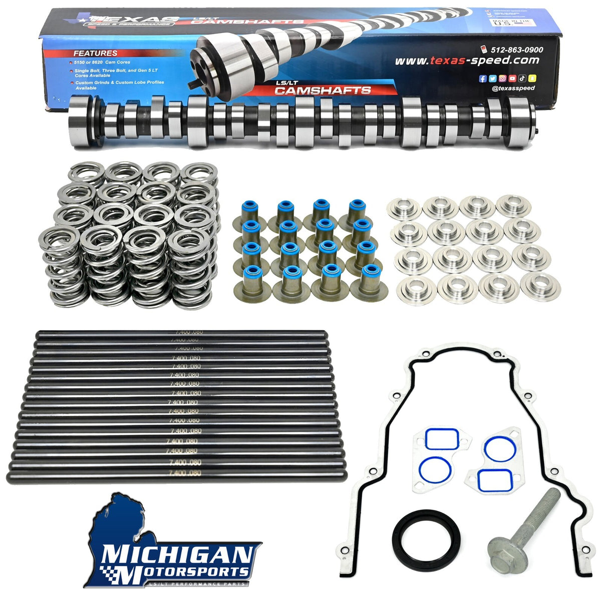 Michigan Motorsports Camshaft for LS Gen IV 5.3/6.0/6.2 2007-2017