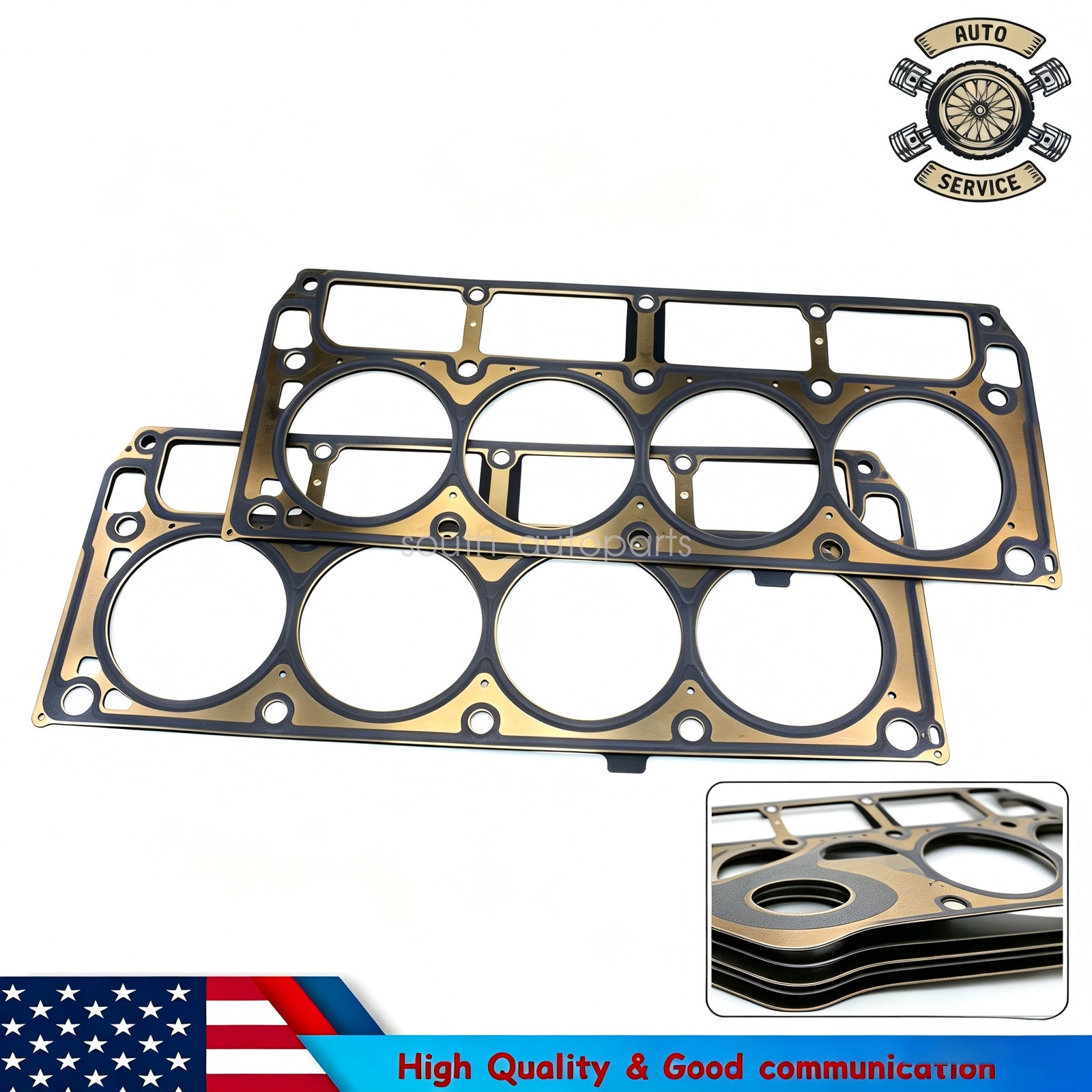 GM Head Gasket Set for LS Gen IV 5.3/6.0/6.2 2007-2017