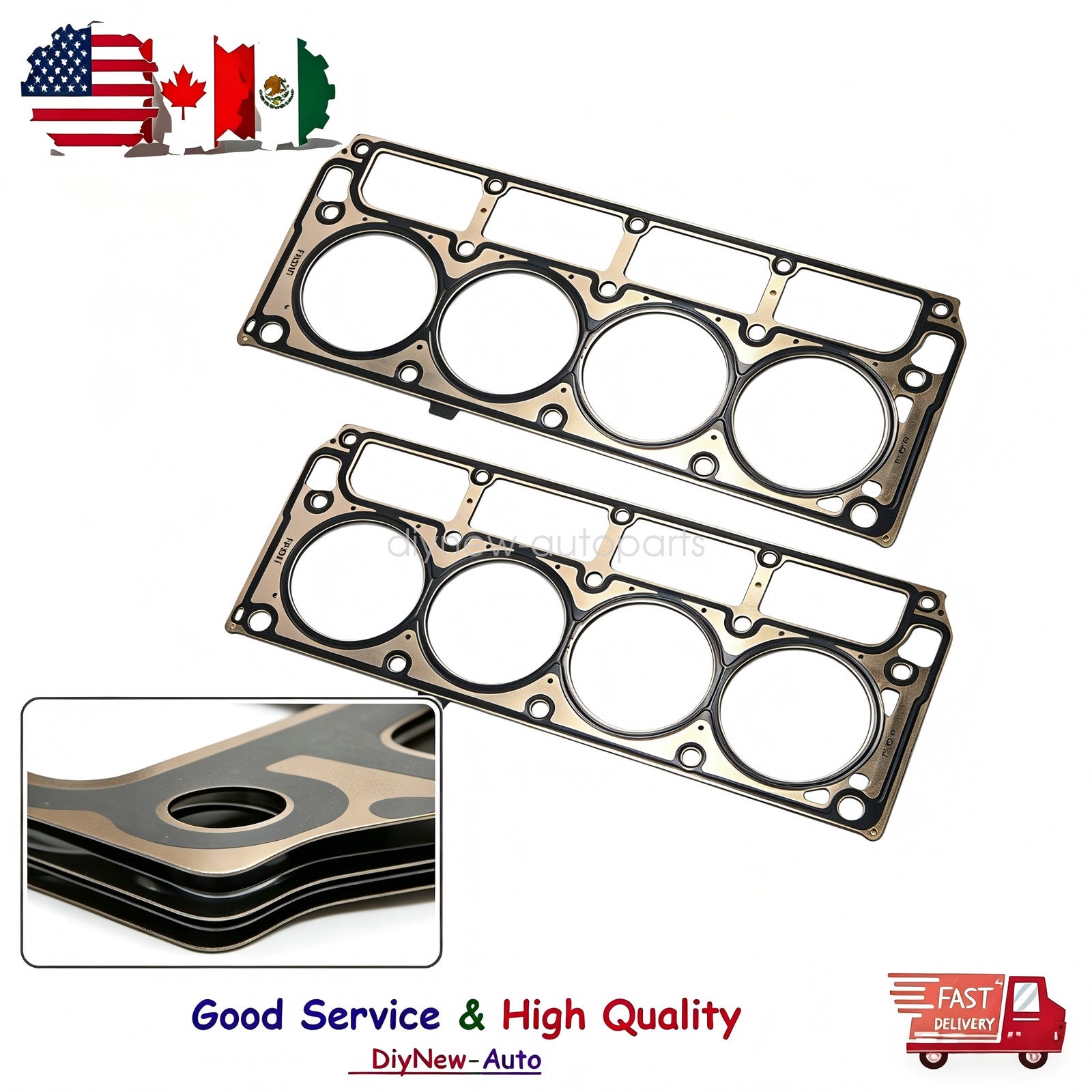 GM Head Gasket Set for LS Gen IV 5.3/6.0/6.2 2007-2017